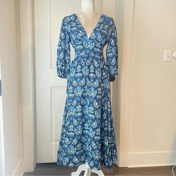 caroline constas dress blue CALLA MINI DRESS main image 1
